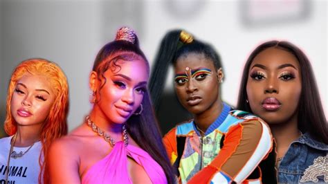 4 Female Rappers You Need In Your Playlist Youtube