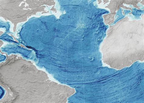 Nasa Global Gravity Ocean Floor Map Atlantic Ocean Inhabitat Green Design Innovation