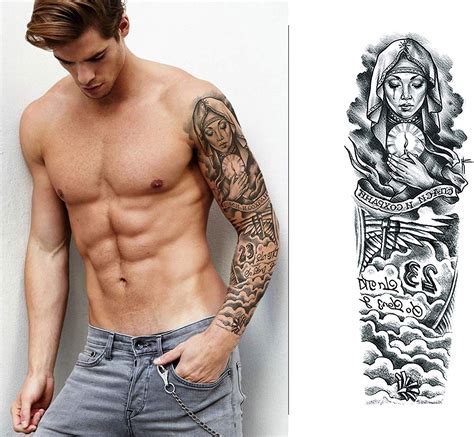 Full Arm Hand Temporary Tattoo For Men Girls Women Sticker Rs499