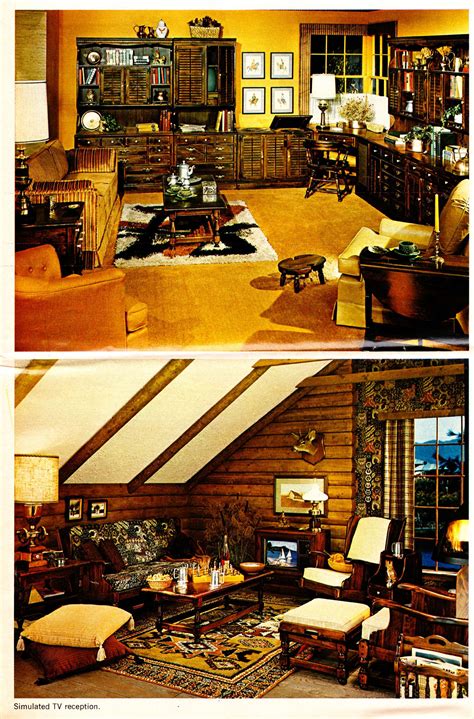 Inspirational interior design ideas for living room design, bedroom design, kitchen design and the entire home. Interior Desecrations: A 1975 Home Furnishing Catalog ...