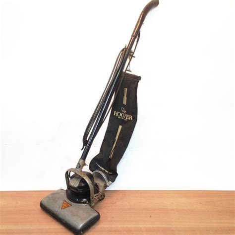 Black Vintage Hoover Vacuum Cleaner 20th Century Props