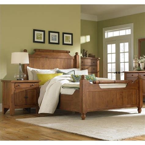 Broyhill Attic Heirlooms Feather Bed 2 Piece Bedroom Set 439x 5xx 2pc