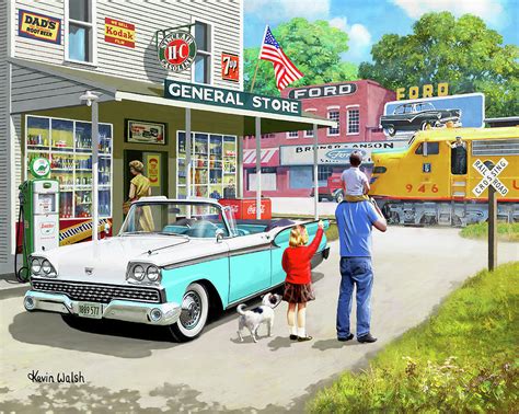 American Classics Painting By Kevin Walsh