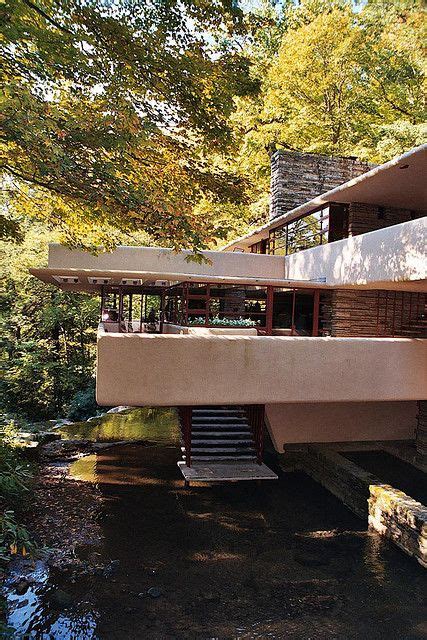 02219 Cantilevers At Fallingwater By Frank Lloyd Wright