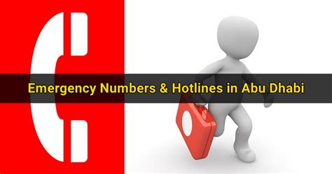 Here in this article, we share some useful inputs on emergency contacts if you are in an emergency situation, you can call the following numbers from anywhere in the uae. Emergency Numbers & Hotlines in Abu Dhabi | Abu Dhabi OFW