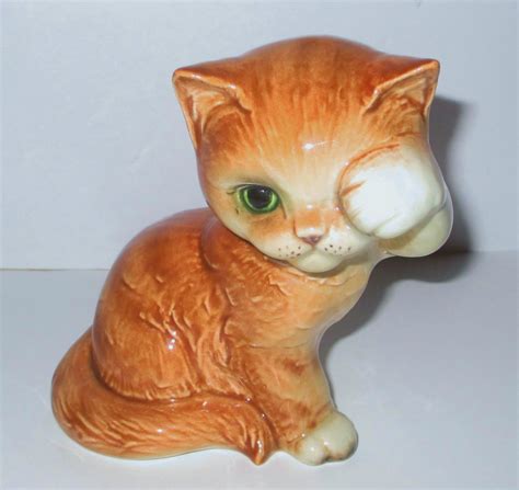 Vintage Figurines Cat Figurines Cats Goebel Cat Goebel Figurines