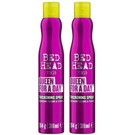TIGI Bed Head Queen For A Day Thickening Spray Duo 2 X 320ml Justmylook