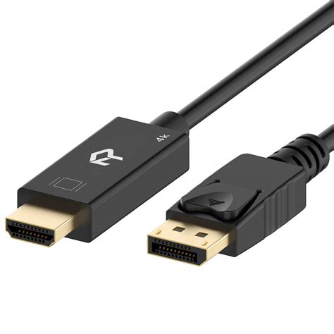 Rankie Displayport Dp To Hdmi Cable 4k Resolution Ready