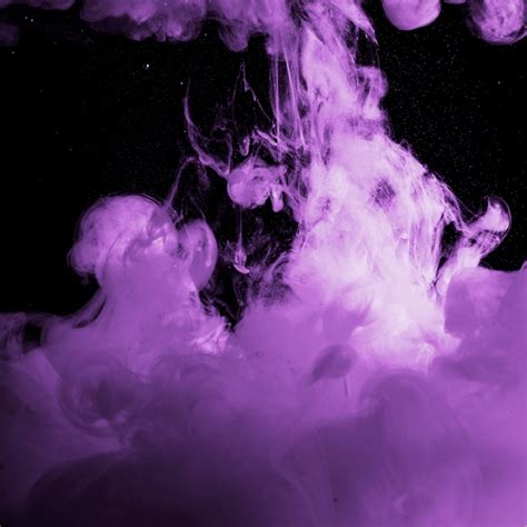 Free Photo Abstract Dense Purple Fog In Darkness