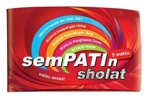 Apabila kalian punya tekad terhadap suatu perkara, dan doa seluruhnya. Fitrianto's Blog: semPATIn Sholat