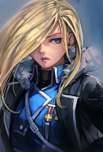 Olivier Mira Armstrong Fullmetal Alchemist Drawn By Hungryclicker