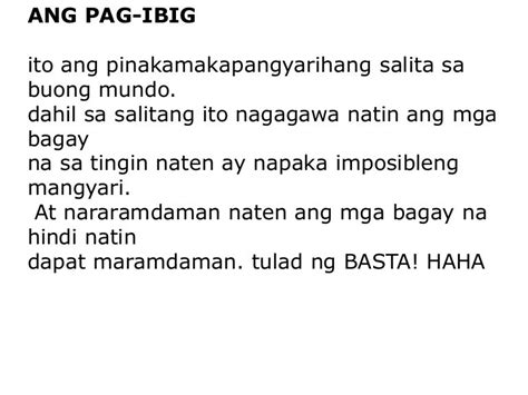 Mga Halimbawa Ng Paglinang Ng Ideya