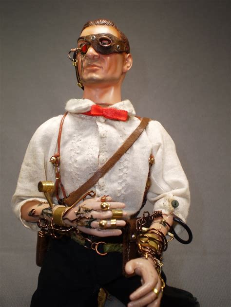 Steampunk Robot And Steampunk Figure Bonzo And B Scott Quigley By