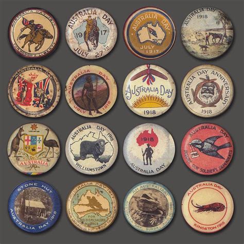 Australia Day Pins Australian Vintage Australia Day Posters Australia