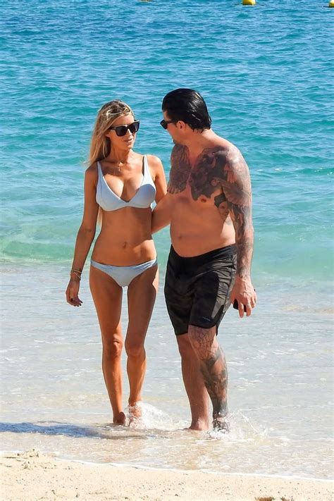 Christina Anstead In Bikini And Josh Hall At A Beach In Cabo San Lucas