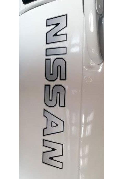 Nissan Tailgate Sticker Grey Sss Bakkies