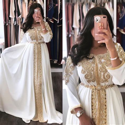 Kaftan Dress Moroccan Moroccan Wedding Dress Moroccan Bride Kaftan Maxi Dress Hijab Dress