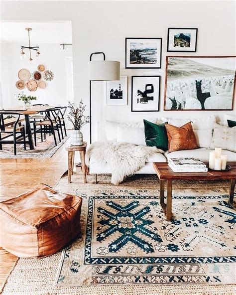 48 Amazing Bohemian Style Living Room Decor Ideas Modern Boho Living