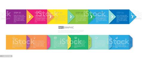 Colorful Timeline Template Infographic 2 Style Presentation Style
