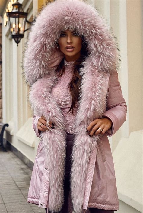 Pin By Klark Wesley On Best Dress Fur Fashion Pink Fur Coat Pink