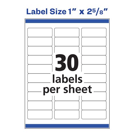 Free Avery 8460 Label Template - Printable Form, Templates and Letter