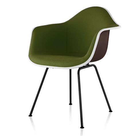 Only 1 available and it's in 1 person's cart. Eames Molded Fiberglass Upholstered Armchair with 4-Leg ...
