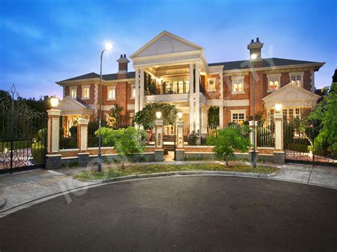 Stunning Brick Mansion In Victoria Australia Homes Of The Rich