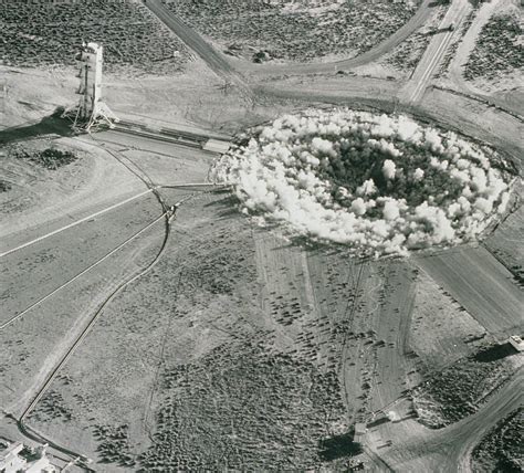 Underground Nuclear Test Photograph By Los Alamos National Laboratory