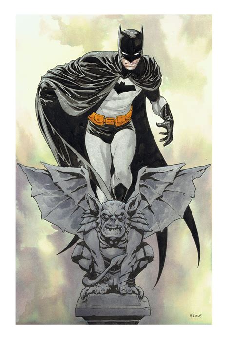 Batman By Mike Mckone Batman Year One Art Comic Art