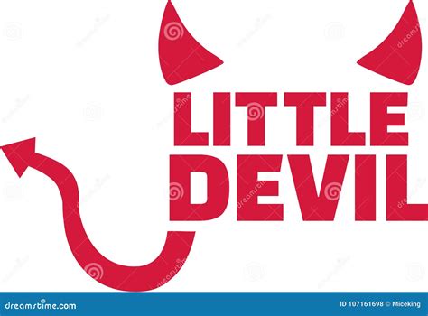 Little Red Devil Cartoon Vector 21084869