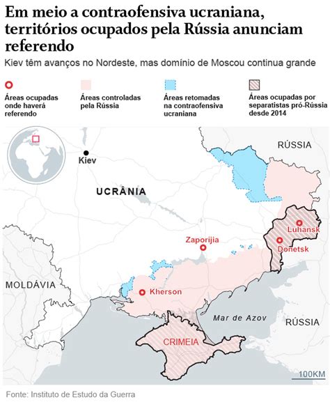 Regiões Ocupadas Na Ucrânia Iniciam Referendos De Anexação à Rússia