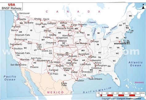 Bnsf Railway Rail Road Maps Pinterest Bnsf Railway Train Route