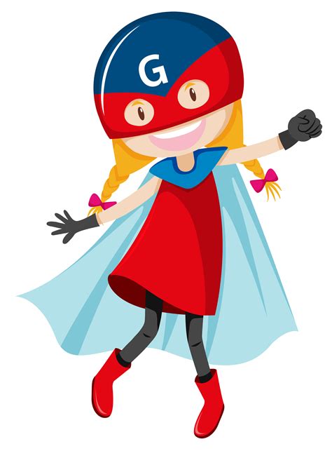 A female superhero character - Download Free Vectors, Clipart Graphics ...