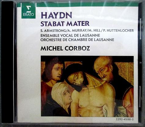 Stabat Mater Haydn Michel Corboz Amazonfr Cd Et Vinyles