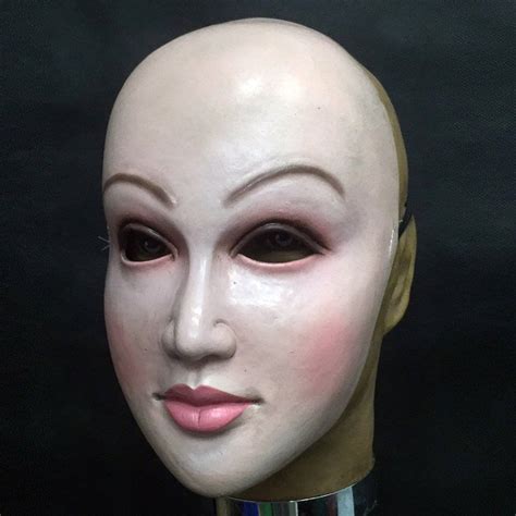 Realistic Female Mask Disguise Self Halloween Latex Realista Etsy