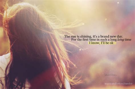A brand new day tahun rilis: A Brand New Day Quotes. QuotesGram