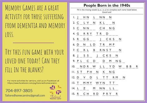 Can brain games for seniors help in avoiding, postponing or at least lend a substantial hand in mitigating alzheimer's debilitating symptoms? 10 Activities for those with Dementia, Alzheimer's Disease ...