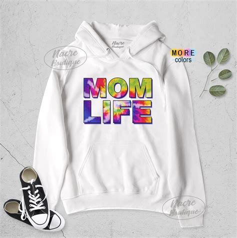 Mom Life Sweatshirt Mama Sweatshirt Mother Hoodie Momlife Etsy
