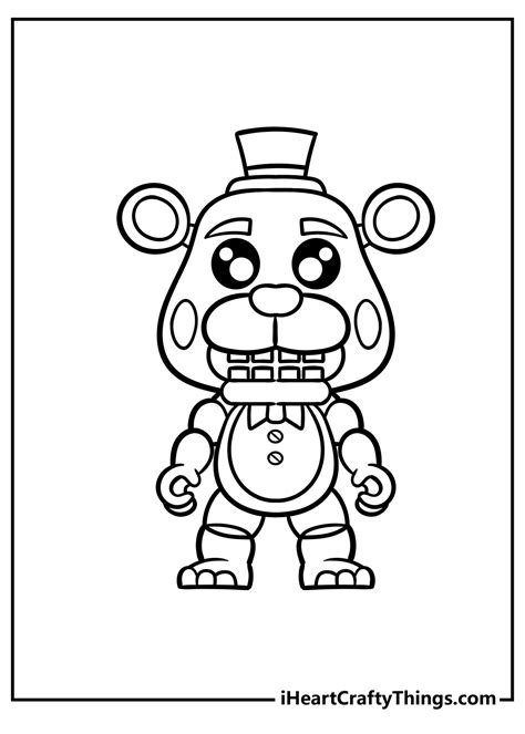 Funny Five Nights At Freddys Coloring Pages Mueller Wessin