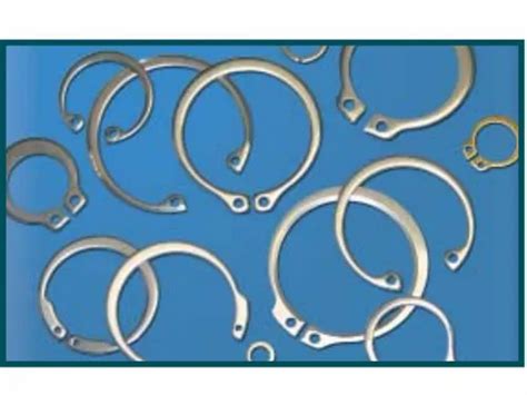 Carbon Steel Din Metric Tapered Section Retaining Rings At Rs 899piece In Kolkata