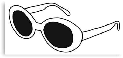 Clout Goggles Canvas Print By Emilyg22 Redbubble