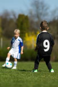 Little Boy Playing Soccer Stock Image Image Of Sport 19623441