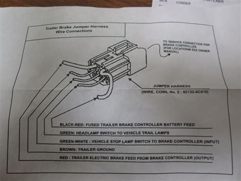 Related post to toyota tacoma trailer wiring diagram. Brake Controller Wiring Adapter for a 2015 Toyota Tacoma ...