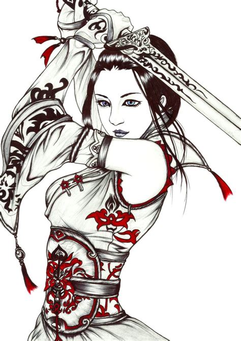 We hope you enjoy our growing collection of hd images. Geisha Warrior Drawing at GetDrawings | Free download