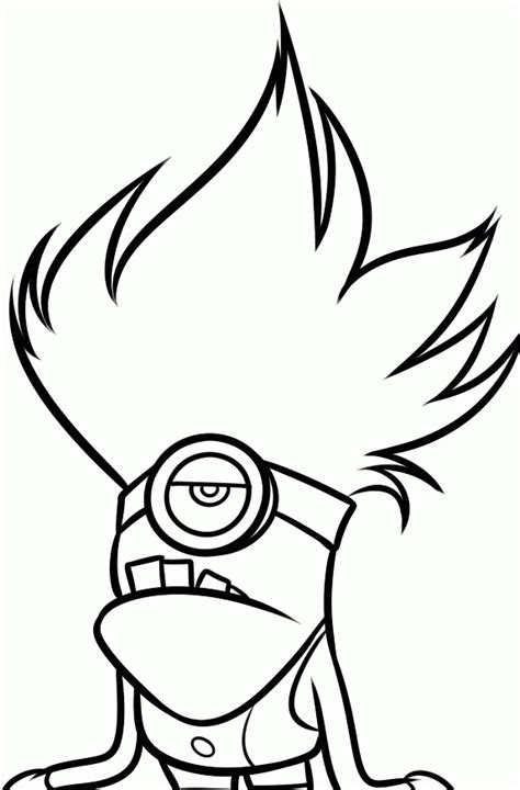 Download Evil Minion Happy Colorring Page | Evil minions, Minion sketch