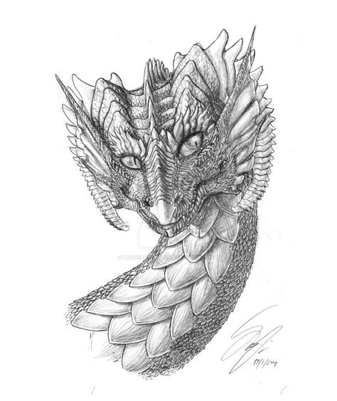 Bust Of Some Dragon By Bravebabysitter On Deviantart