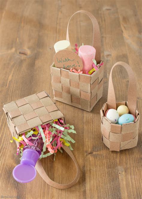 How To Make May Day Baskets Upcycled Craft Project Bren Did