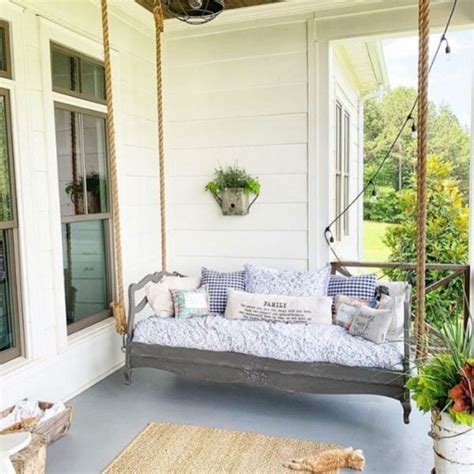 Lovely Porch Swing Bed Ideas Life On Summerhill