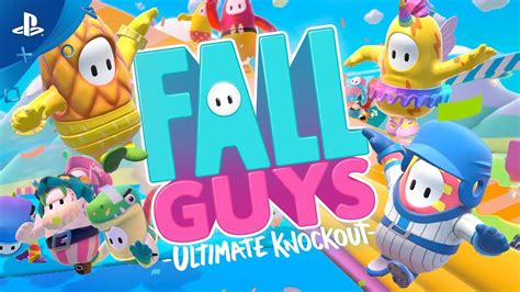 Fall Guys Gameplay Trailer Ps4 Youtube