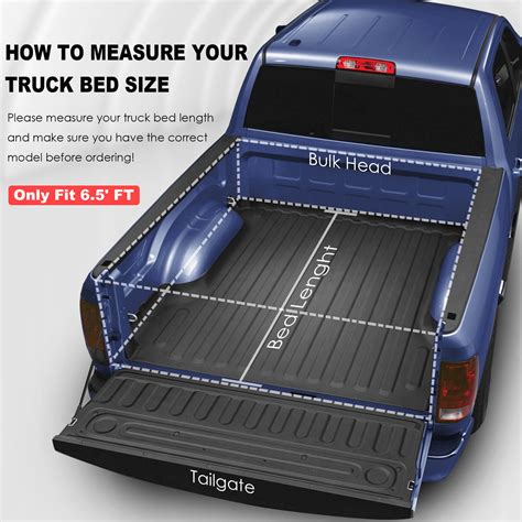 65ft Bed Tonneau Cover For 05 11 Dodge Dakota Quad Cab 06 09 Radier W